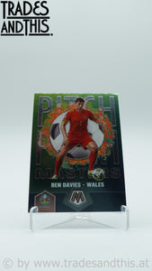 2021 Panini Mosaic UEFA Euro 2020 Pitch Masters Ben Davies #24