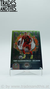 2021 Panini Mosaic UEFA Euro 2020 Pitch Masters Toby Aldeweireld #25