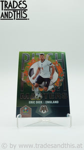 2021 Panini Mosaic UEFA Euro 2020 Pitch Masters Eric Dier #26