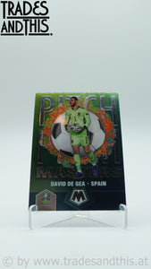 2021 Panini Mosaic UEFA Euro 2020 Pitch Masters David De Gea #30