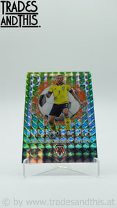 2021 Panini Mosaic UEFA Euro 2020 Pitch Masters Silver Mosaic Sebastian Larsson #20