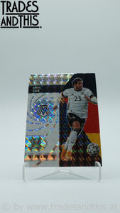 2021 Panini Mosaic UEFA Euro 2020 International Men of Mastery Mosaic Prizm Emre Can #30