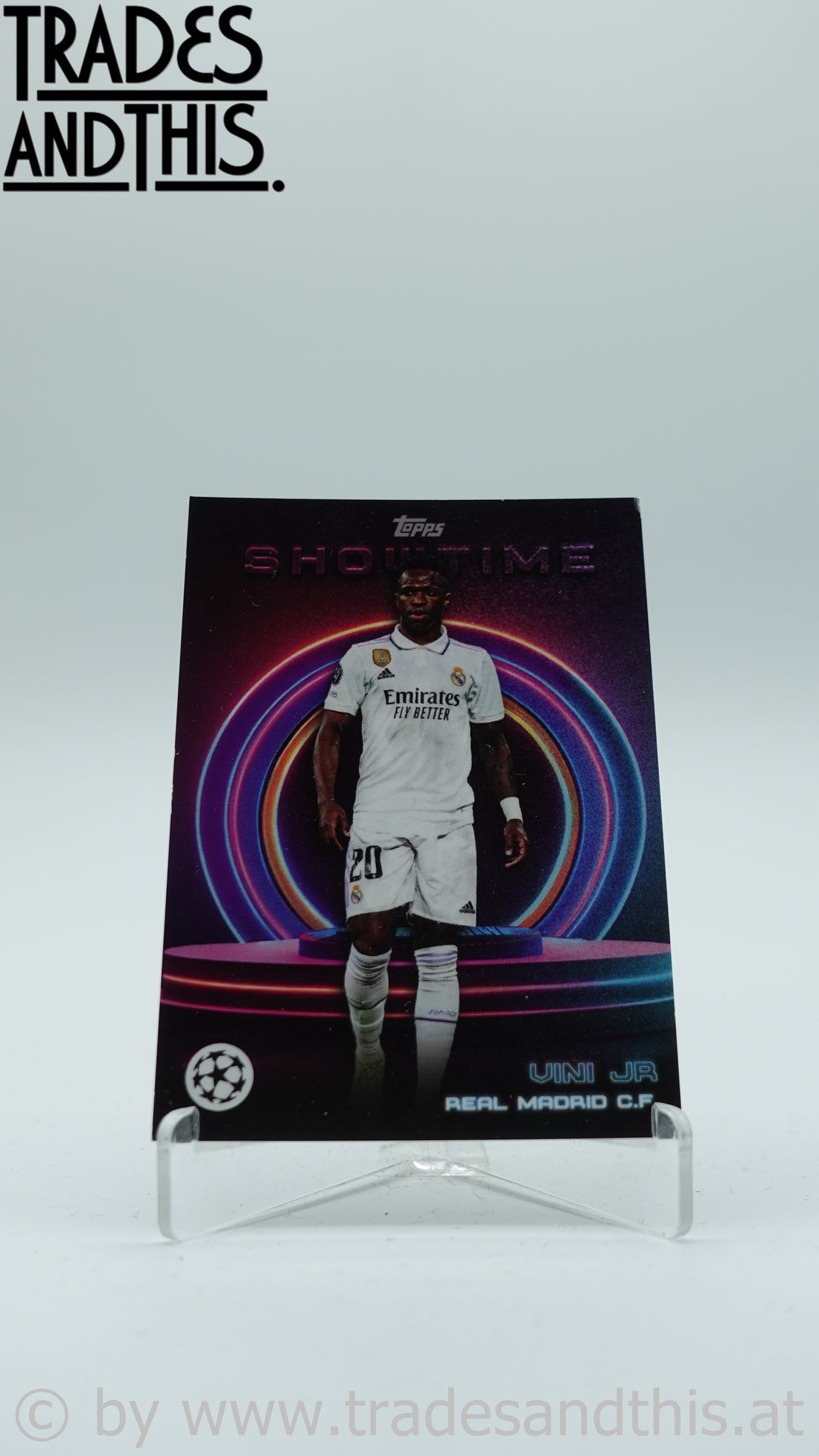 2022-23 Topps UEFA Club Competitions Showtime Full Body Vini Jr