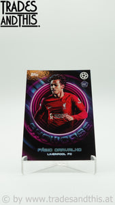 2022-23 Topps UEFA Club Competitions Showtime Showcase Fábio Carvalho RC