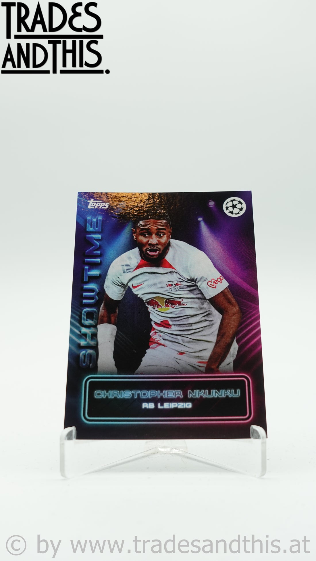 2022-23 Topps UEFA Club Competitions Showtime Christopher Nkunku