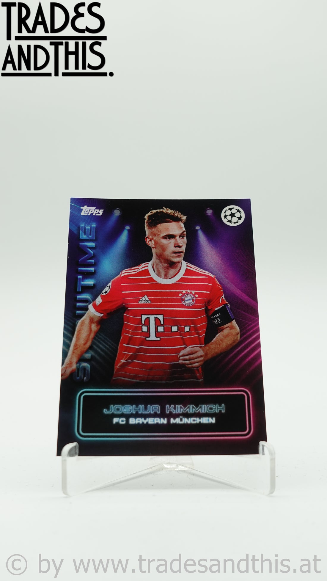2022-23 Topps UEFA Club Competitions Showtime Joshua Kimmich