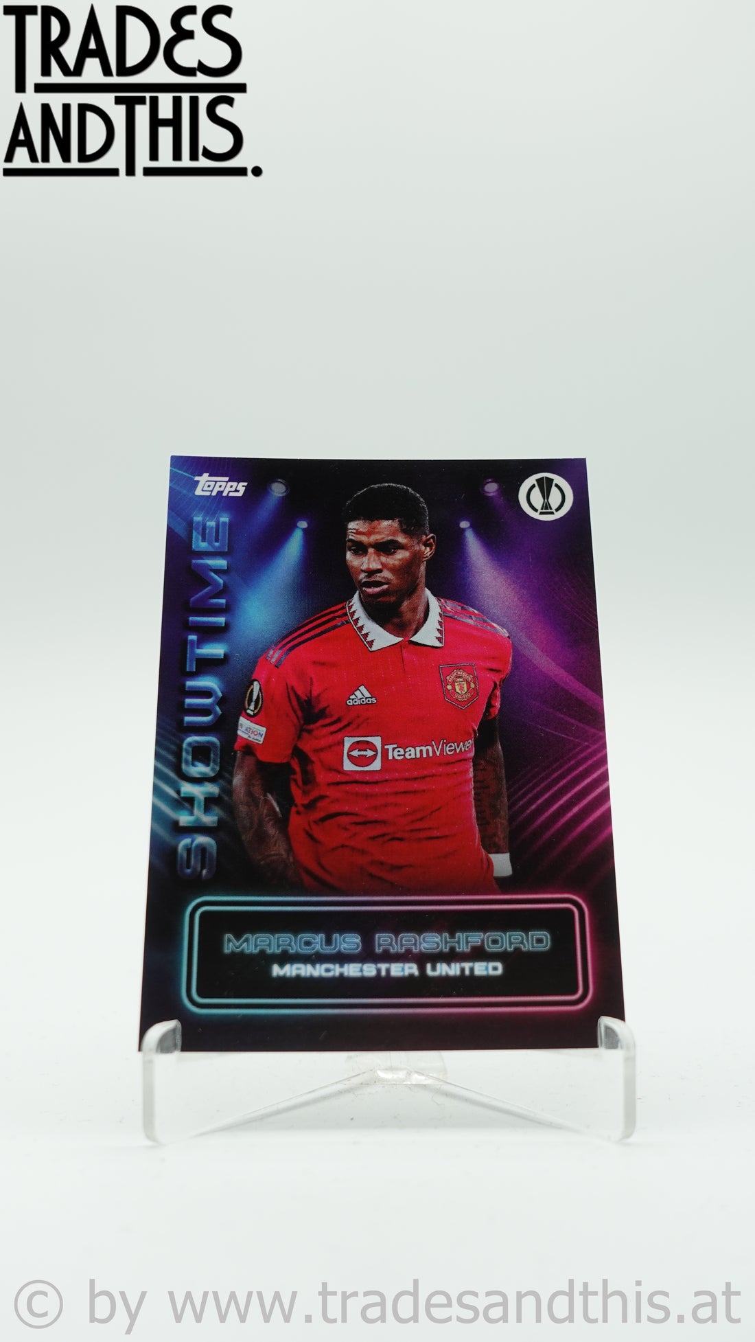 2022-23 Topps UEFA Club Competitions Showtime Marcus Rashford