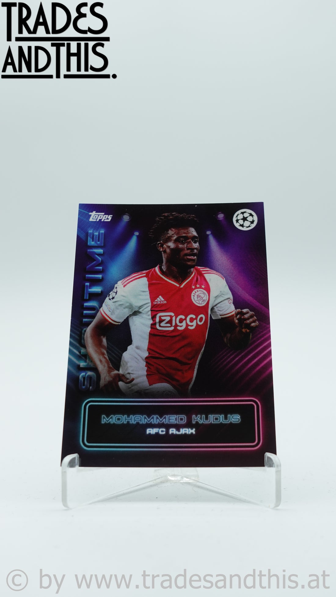 2022-23 Topps UEFA Club Competitions Showtime Mohammed Kudus