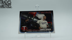 2024 Topps Series 1 Correa Shower #155