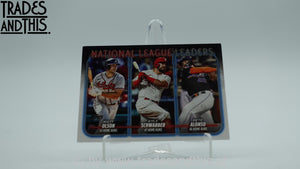 2024 Topps Series 1 NL HR Leaders Olson - Schwarber - Alonso #260