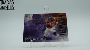 2016 Panini Playoff Thunder and Lightning Von Miller - DeMarcus Ware #TL-MW