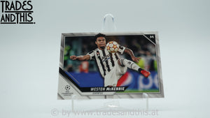 2021-22 Topps UCL Collection Weston McKennie #30