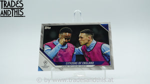 2021-22 Topps UCL Collection Ctyzens of England #113