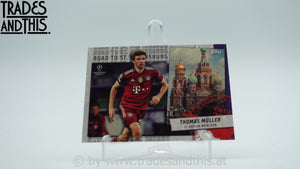 2021-22 Topps UCL Collection Road to St. Petersburg Thomas Müller #RSP-10