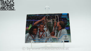 2021-22 Topps Stadium Club Chrome UCL Blue Prism Refractor Roberto Carlos #57