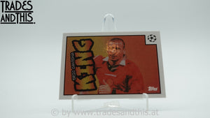 2021-22 Topps Merlin's Heritage 97 UCL Eric Cantona #117