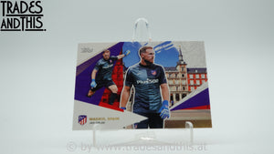 2021-22 Topps Atletico Madrid Team Set Jan Oblak #25