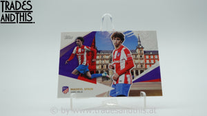 2021-22 Topps Atletico Madrid Team Set Joao Felix #30
