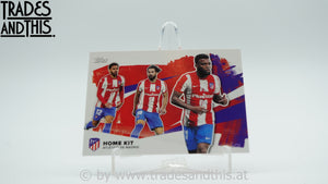 2021-22 Topps Atletico Madrid Team Set Home Kit #47