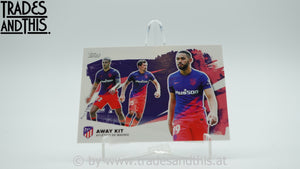 2021-22 Topps Atletico Madrid Team Set Away Kit #48