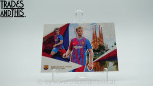 2021-22 Topps FC Barcelona Team Set Frenkie De Jong #29