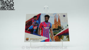 2021-22 Topps FC Barcelona Team Set Alejandro Balde #31