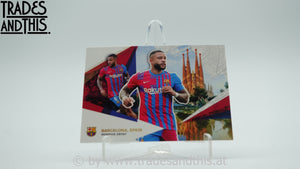 2021-22 Topps FC Barcelona Team Set Memphis Depay #33