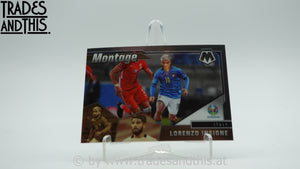 2021 Panini Mosaic UEFA Euro 2020 Montage Lorenzo Insigne #11
