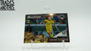 2021 Panini Mosaic UEFA Euro 2020 Montage Viktor Claesson #20
