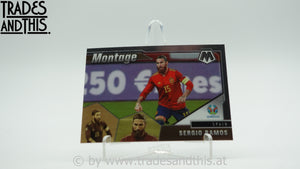 2021 Panini Mosaic UEFA Euro 2020 Montage Sergio Ramos #30