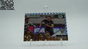 2021 Panini Mosaic UEFA Euro 2020 Montage Silver Mosaic Prizm Luka Modric #3
