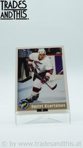 1992 Classic Draft Picks Dmitri Kvartalnov #120