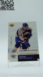 2002-03 Upper Deck Foundations 0138/1250 Adam Hall #134 RC