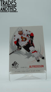 2009-10 SP Authentic Daniel Alfredsson #95
