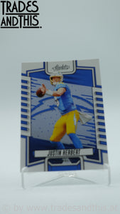 2023 Panini Absolute Justin Herbert #1