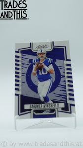 2023 Panini Absolute Gardner Minshew II #7