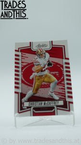 2023 Panini Absolute Christian McCaffrey #43