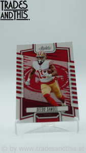 2023 Panini Absolute Deebo Samuel #68