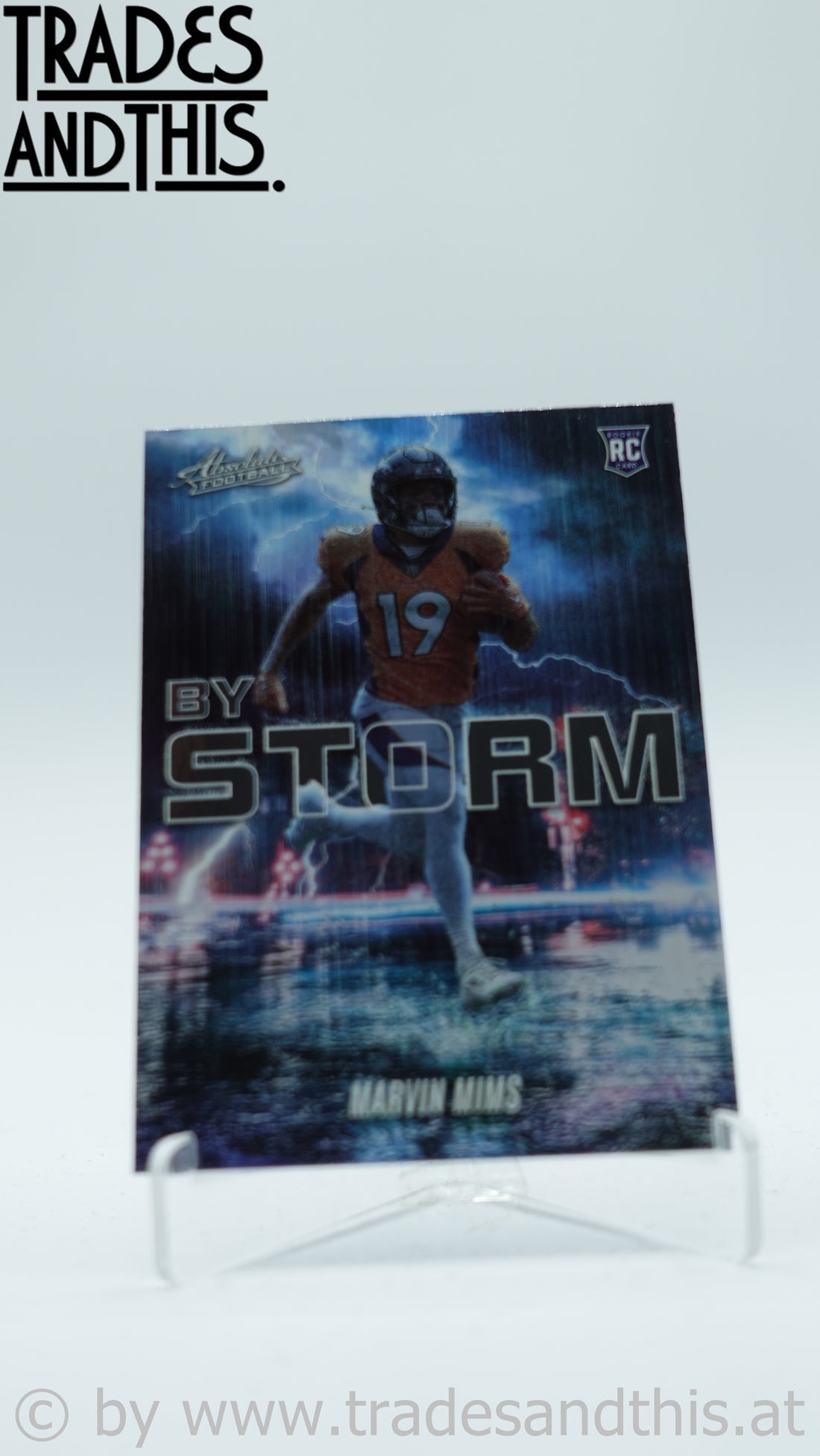 2023 Panini Absolute By Storm Marvin Mims #BST-20 RC