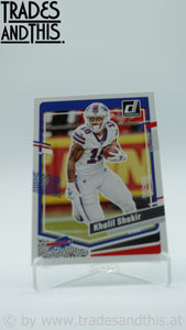 2023 Panini Donruss Khalil Shakir #33
