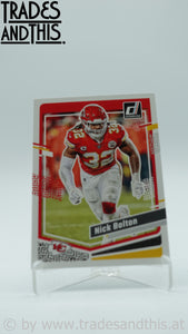 2023 Panini Donruss Nick Bolton #148