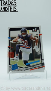 2023 Panini Donruss Roschon Johnson #314 RC