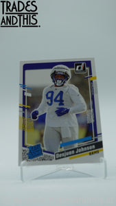 2023 Panini Donruss Desjuan Johnson #356 RC