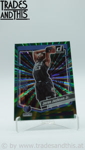 2023-24 Panini Donruss Holo Green Laser Jaren Jackson Jr. #108