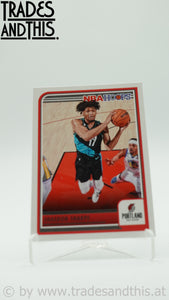 2023-24 Panini NBA Hoops Shaedon Sharpe #166