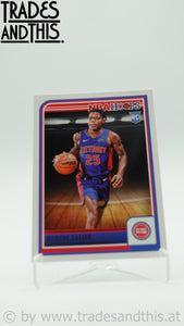 2023-24 Panini NBA Hoops Marcus Sasser #260 RC
