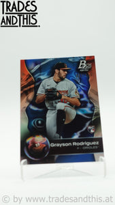 2023 Bowman Platinum Blue 032/150 Grayson Rodriguez #33 RC