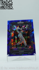 2023 Panini Prizm Blue Ice Prizm Ichiro #32