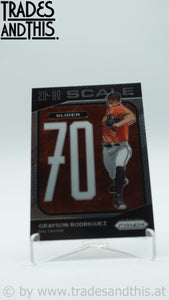 2023 Panini Prizm 20-80 Scale Grayson Rodriguez #SC16