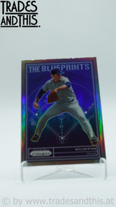 2023 Panini Prizm The Blueprints Silver Prizm Nolan Ryan #TB9